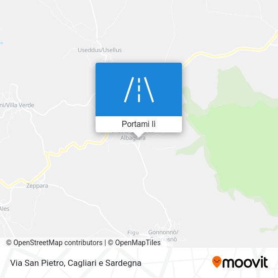 Mappa Via San Pietro