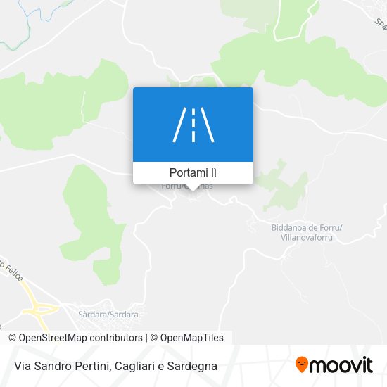 Mappa Via Sandro Pertini
