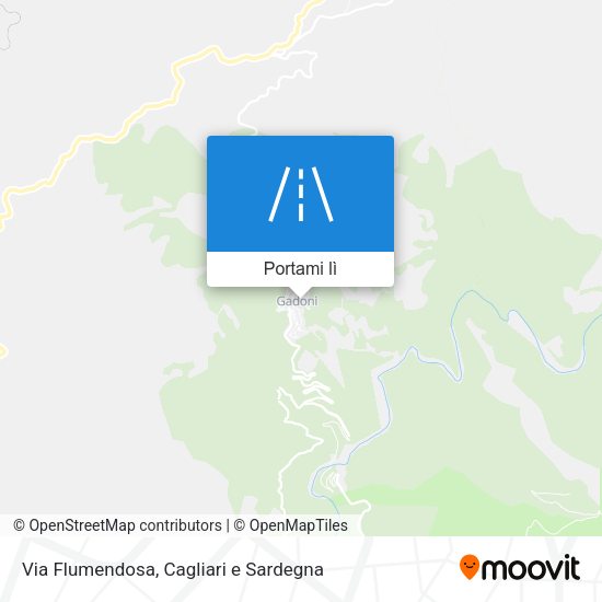 Mappa Via Flumendosa