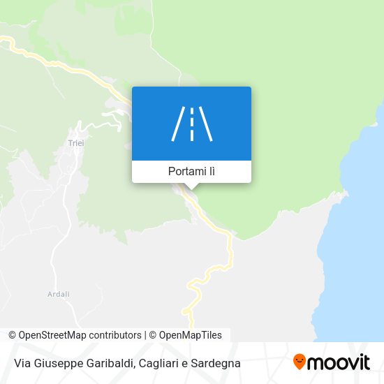 Mappa Via Giuseppe Garibaldi