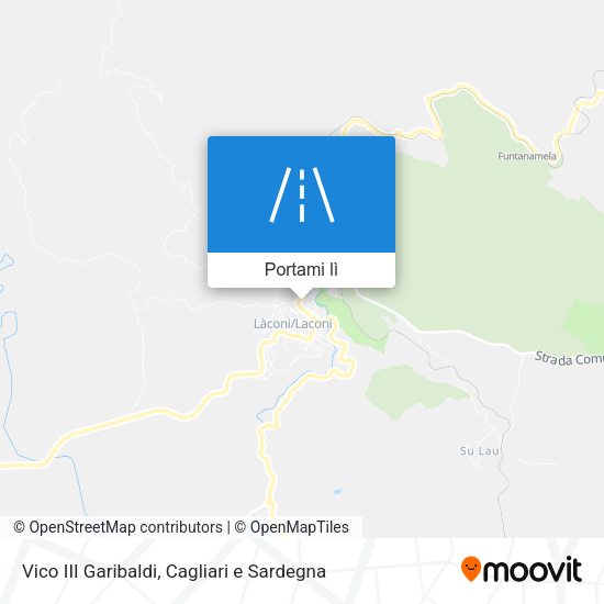Mappa Vico III Garibaldi