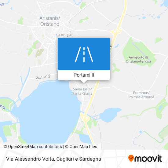 Mappa Via Alessandro Volta