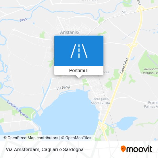 Mappa Via Amsterdam