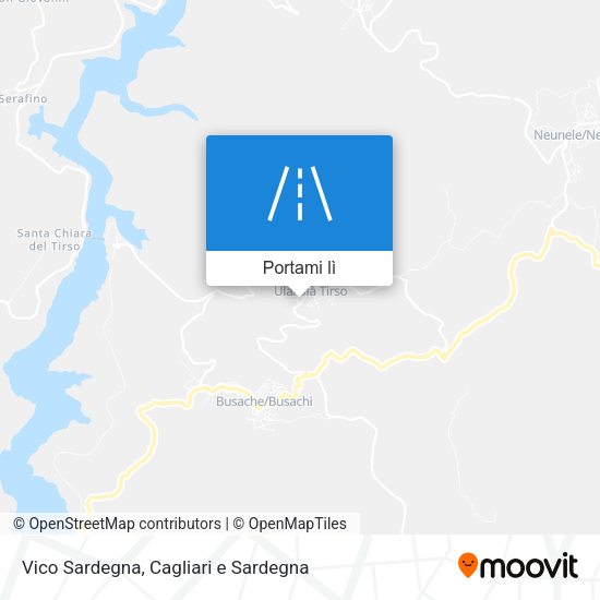 Mappa Vico Sardegna