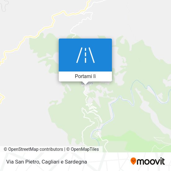Mappa Via San Pietro