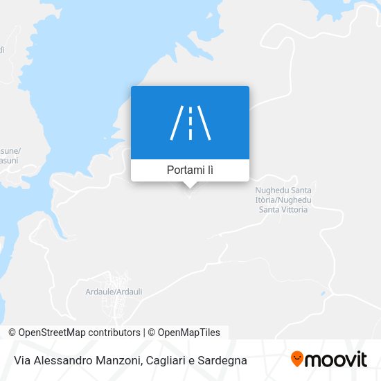 Mappa Via Alessandro Manzoni