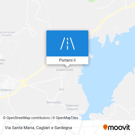 Mappa Via Santa Maria