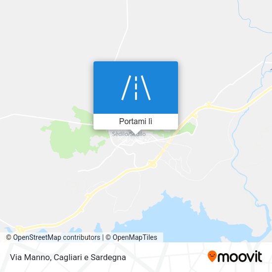 Mappa Via Manno