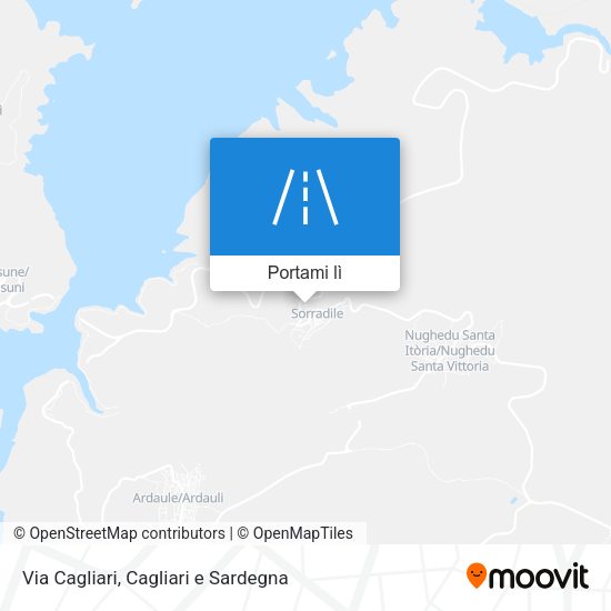 Mappa Via Cagliari