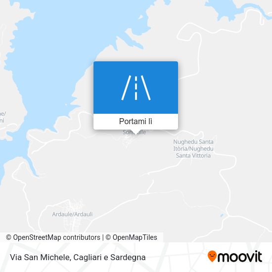 Mappa Via San Michele