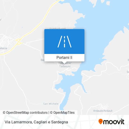 Mappa Via Lamarmora