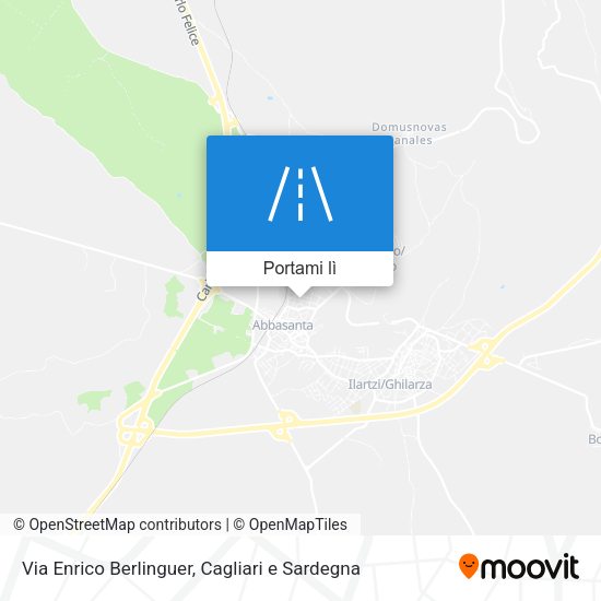 Mappa Via Enrico Berlinguer