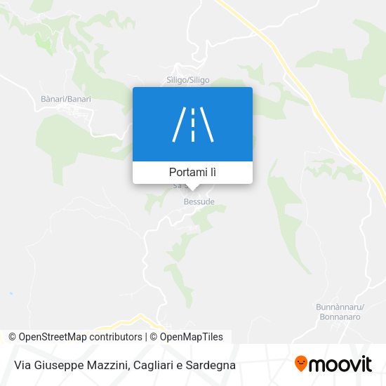 Mappa Via Giuseppe Mazzini