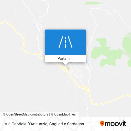 Mappa Via Gabriele D'Annunzio