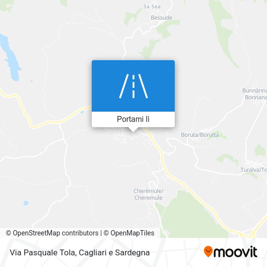 Mappa Via Pasquale Tola
