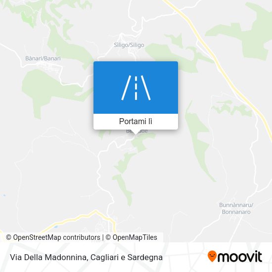 Mappa Via Della Madonnina