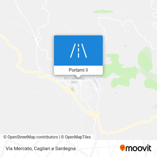 Mappa Via Mercato