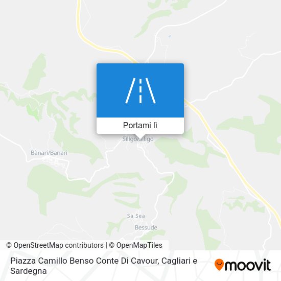 Mappa Piazza Camillo Benso Conte Di Cavour
