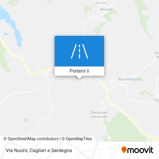 Mappa Via Nuoro