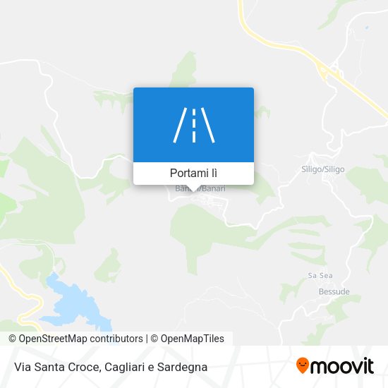 Mappa Via Santa Croce