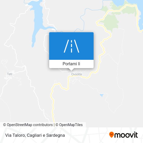 Mappa Via Taloro