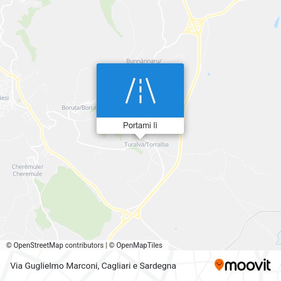 Mappa Via Guglielmo Marconi