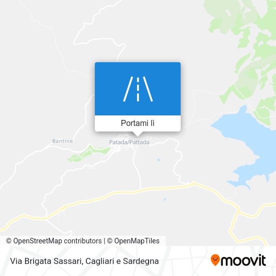 Mappa Via Brigata Sassari