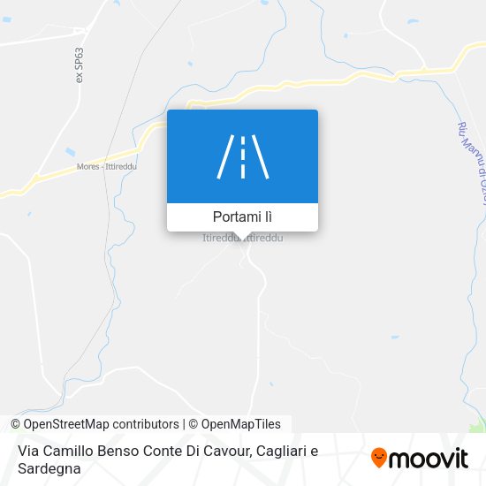 Mappa Via Camillo Benso Conte Di Cavour
