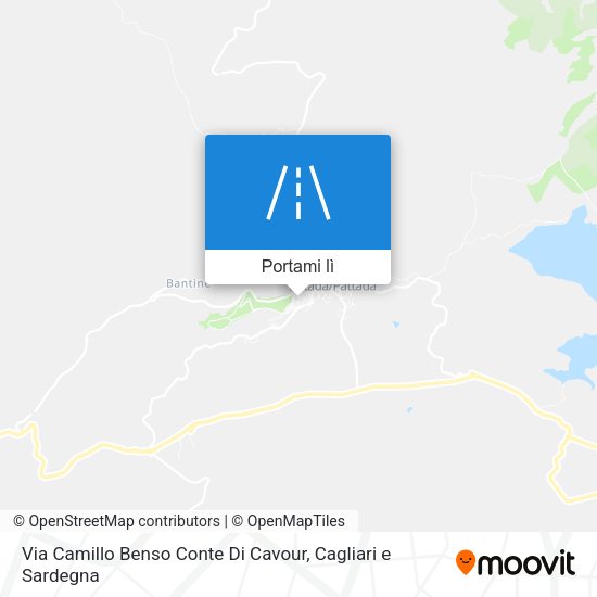 Mappa Via Camillo Benso Conte Di Cavour