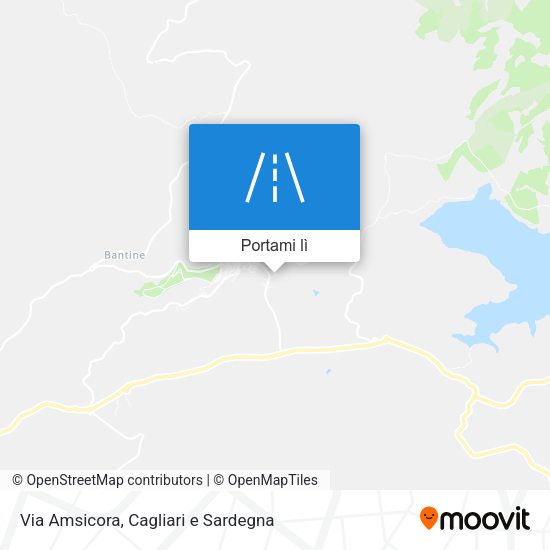 Mappa Via Amsicora