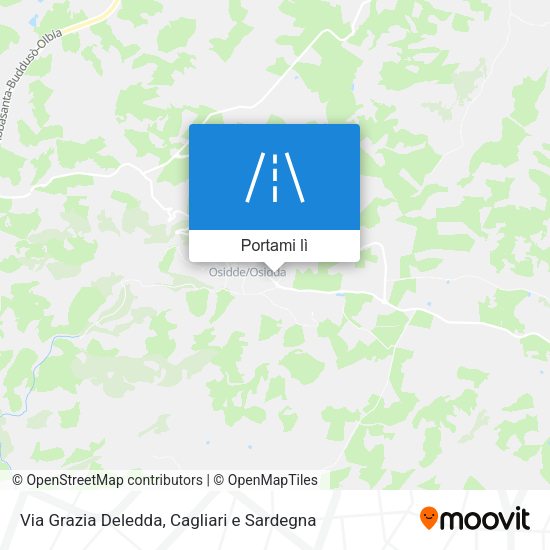 Mappa Via Grazia Deledda