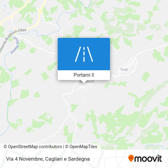 Mappa Via 4 Novembre