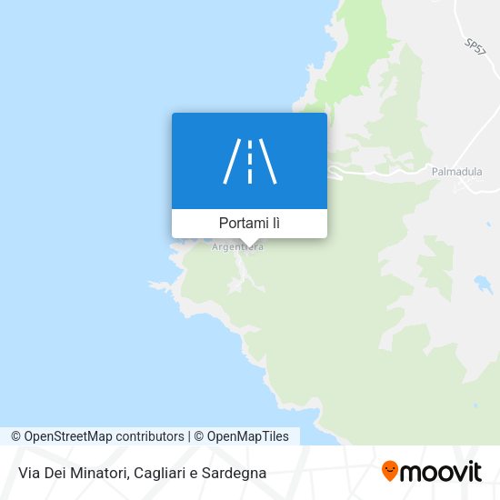 Mappa Via Dei Minatori