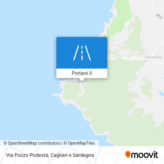 Mappa Via Pozzo Podestà