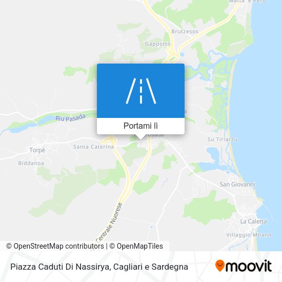 Mappa Piazza Caduti Di Nassirya
