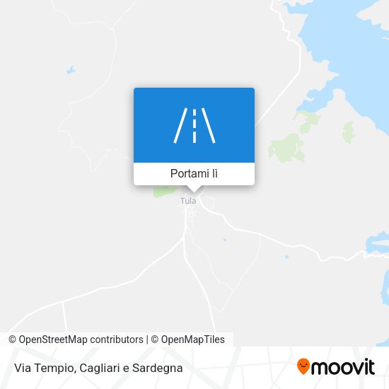 Mappa Via Tempio