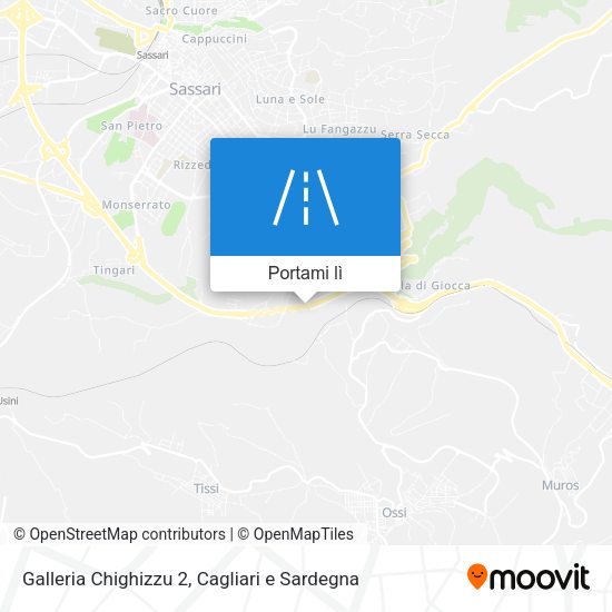 Mappa Galleria Chighizzu 2