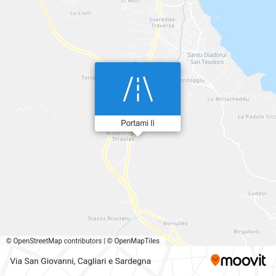 Mappa Via San Giovanni