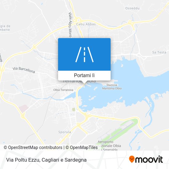 Mappa Via Poltu Ezzu