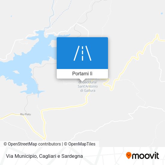Mappa Via Municipio