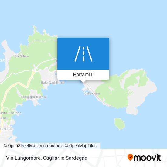 Mappa Via Lungomare