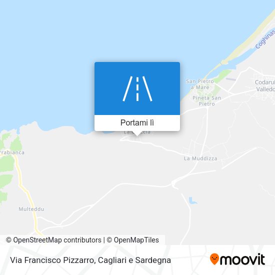 Mappa Via Francisco Pizzarro