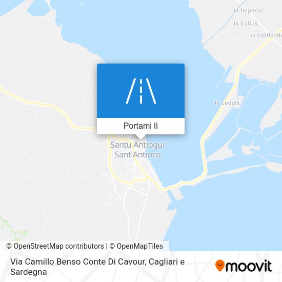 Mappa Via Camillo Benso Conte Di Cavour