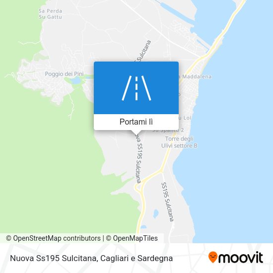 Mappa Nuova Ss195 Sulcitana