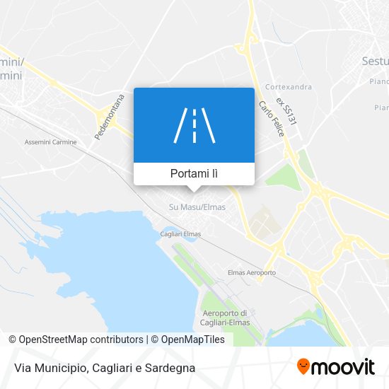 Mappa Via Municipio