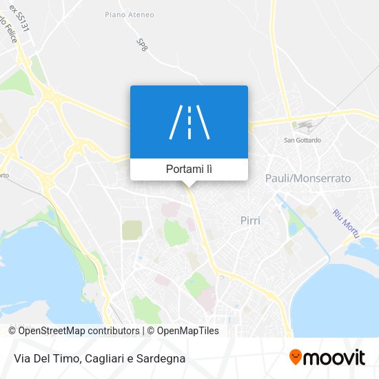 Mappa Via Del Timo