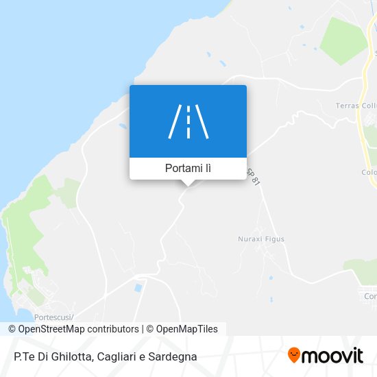 Mappa P.Te Di Ghilotta