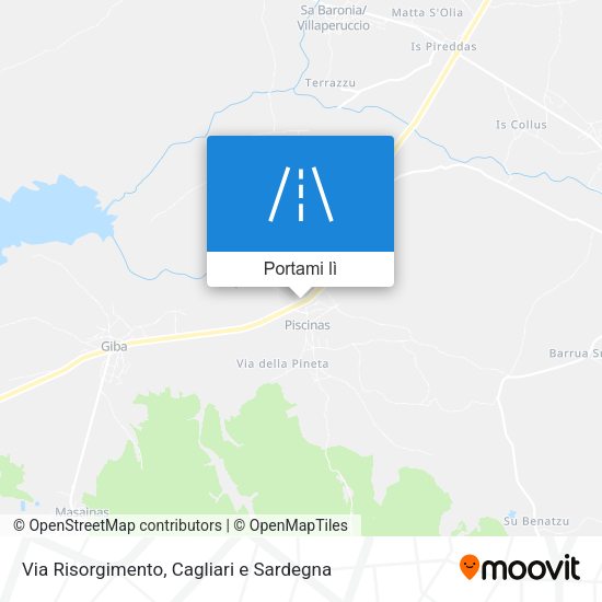Mappa Via Risorgimento