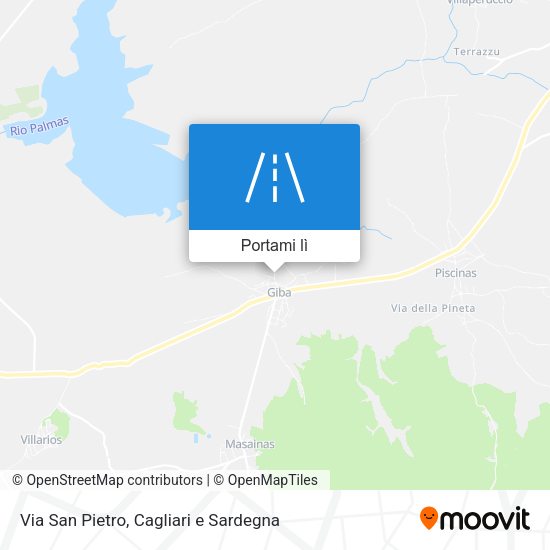 Mappa Via San Pietro