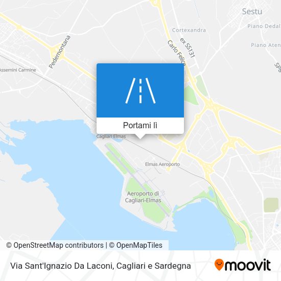 Mappa Via Sant'Ignazio Da Laconi
